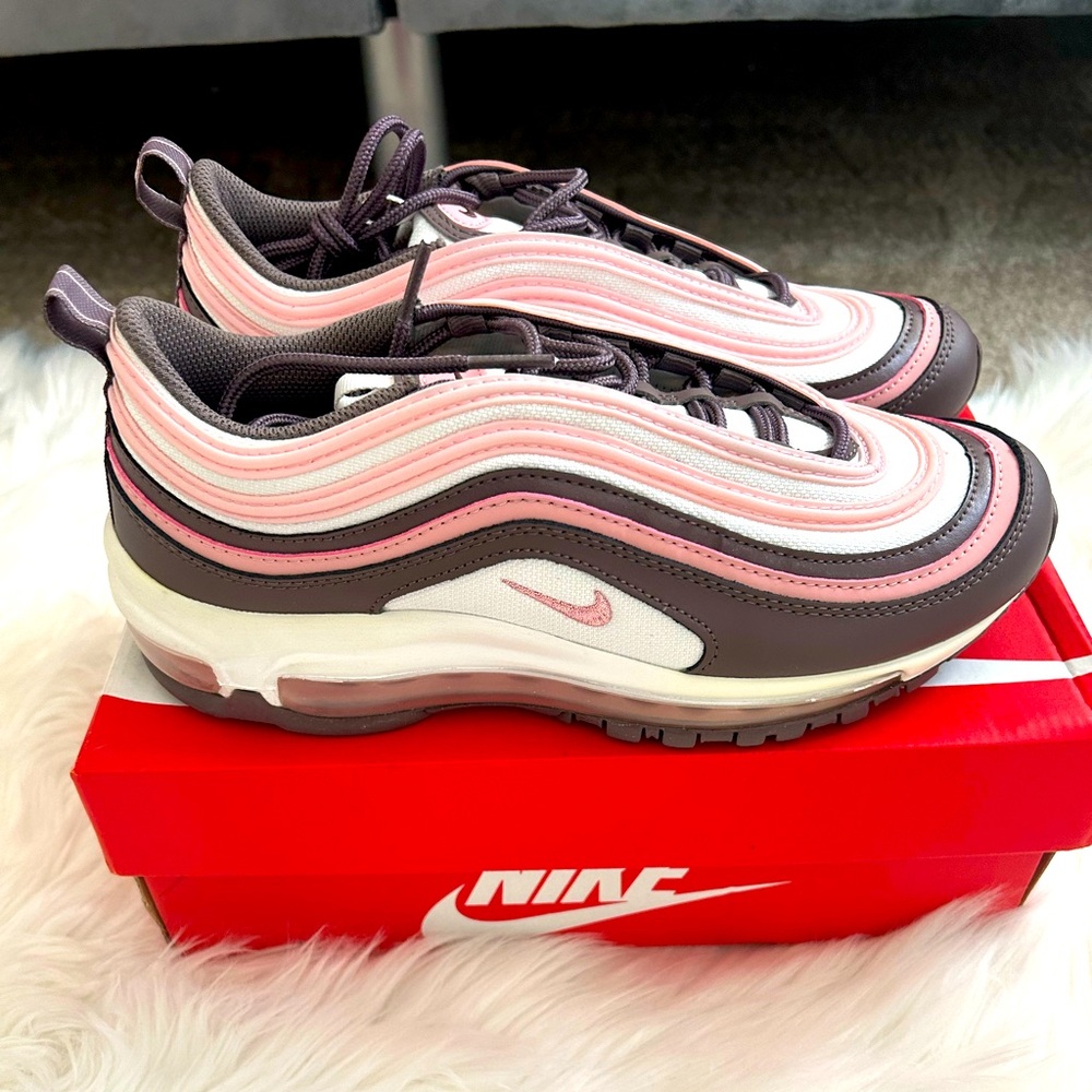 Nike Air Max 97 Pink and Mocha Brown